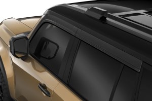 Toyota Land Cruiser Ventvisors - Husky Liners - Low Profile - Smoke - `24-`27